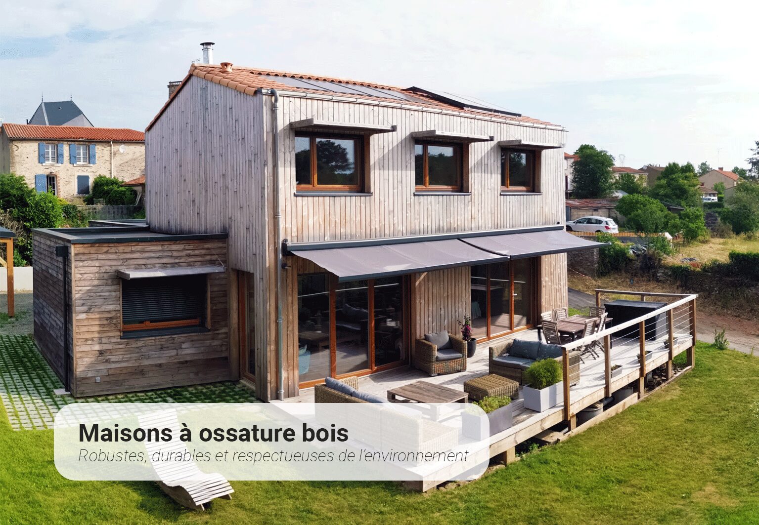 Maisons à ossature bois